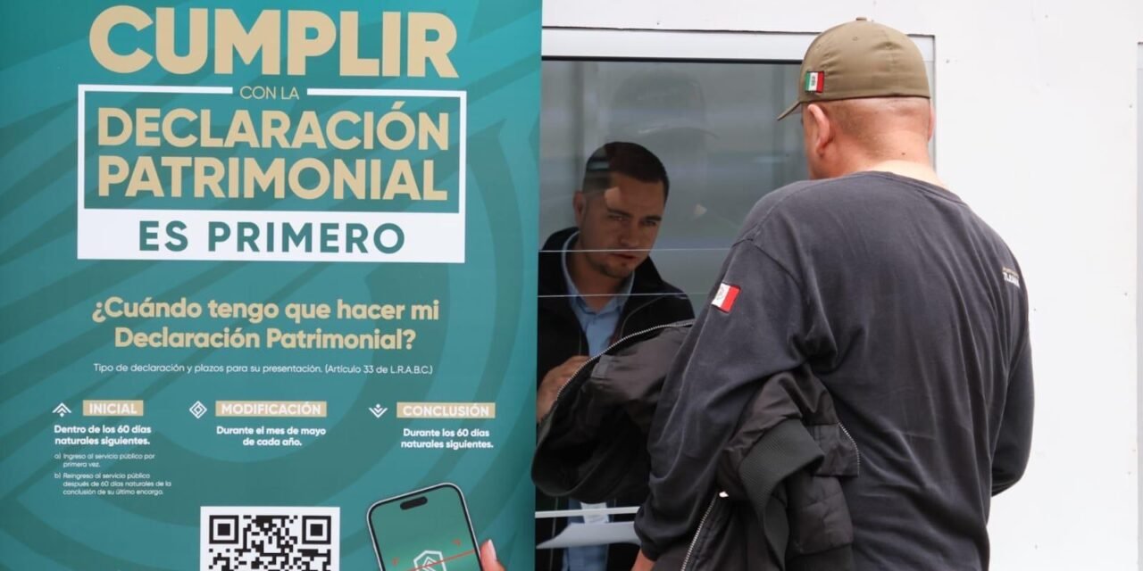 Reitera Sindicatura Procuradora llamado a servidores públicos a presentar su declaración patrimonial de modificación