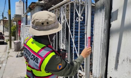 Notifica Protección Civil a 19 viviendas de la colonia Sánchez Taboada por inestabilidad de talud