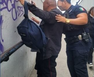 Refuerza SSPCM vigilancia en la colonia Esmeralda con operativos preventivos en túneles y puentes peatonales