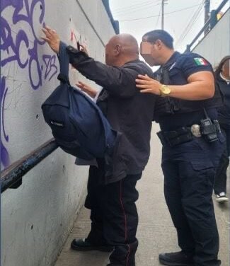 Refuerza SSPCM vigilancia en la colonia Esmeralda con operativos preventivos en túneles y puentes peatonales