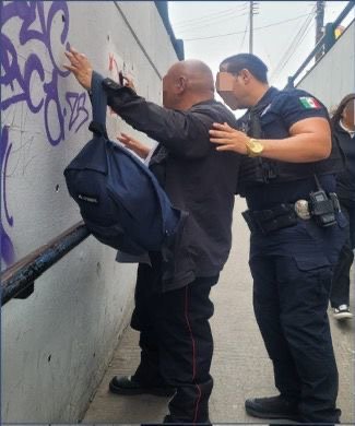 Refuerza SSPCM vigilancia en la colonia Esmeralda con operativos preventivos en túneles y puentes peatonales