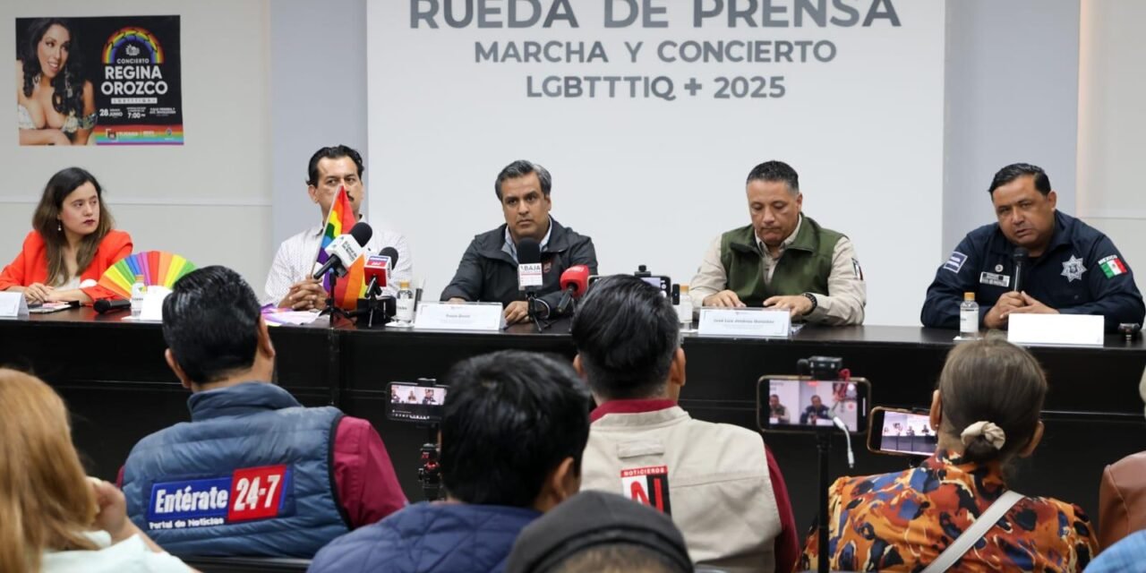Anuncia XXV Ayuntamiento de Tijuana concierto conmemorativo al mes del orgullo LGBTTTIQA+ con Regina Orozco