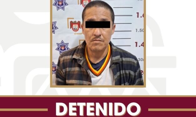 Asegura SSPCM a individuo armado durante recorrido de vigilancia en la carretera escénica