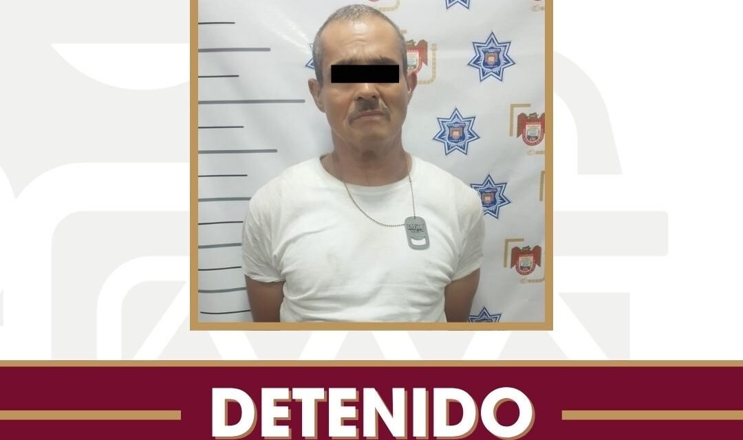 Detienen a hombre armado que amenazaba a mujer en Jardín Dorado