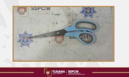 Detiene Policía Municipal a mujer por lesionar a su ex pareja con arma blanca