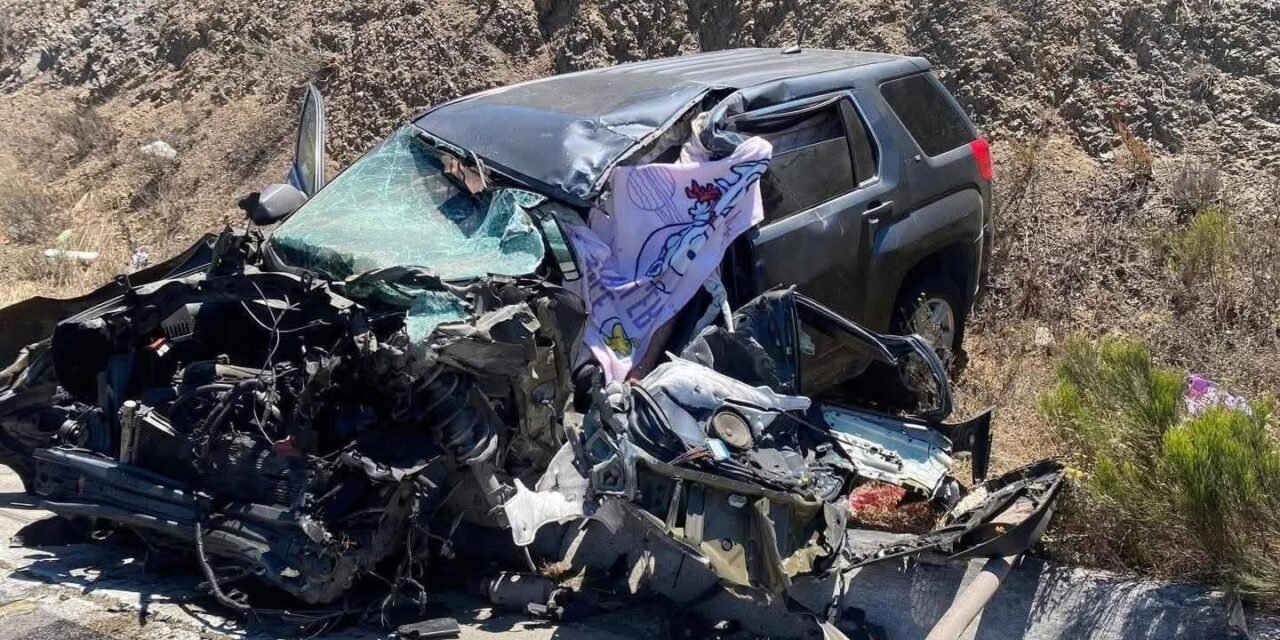 TRÁGICO ACCIDENTE EN TECATE-ENSENADA COBRA LA VIDA DE JOVEN EMPRESARIA