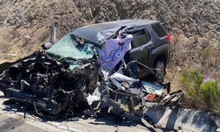 TRÁGICO ACCIDENTE EN TECATE-ENSENADA COBRA LA VIDA DE JOVEN EMPRESARIA