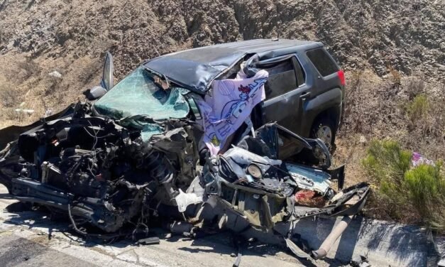 TRÁGICO ACCIDENTE EN TECATE-ENSENADA COBRA LA VIDA DE JOVEN EMPRESARIA