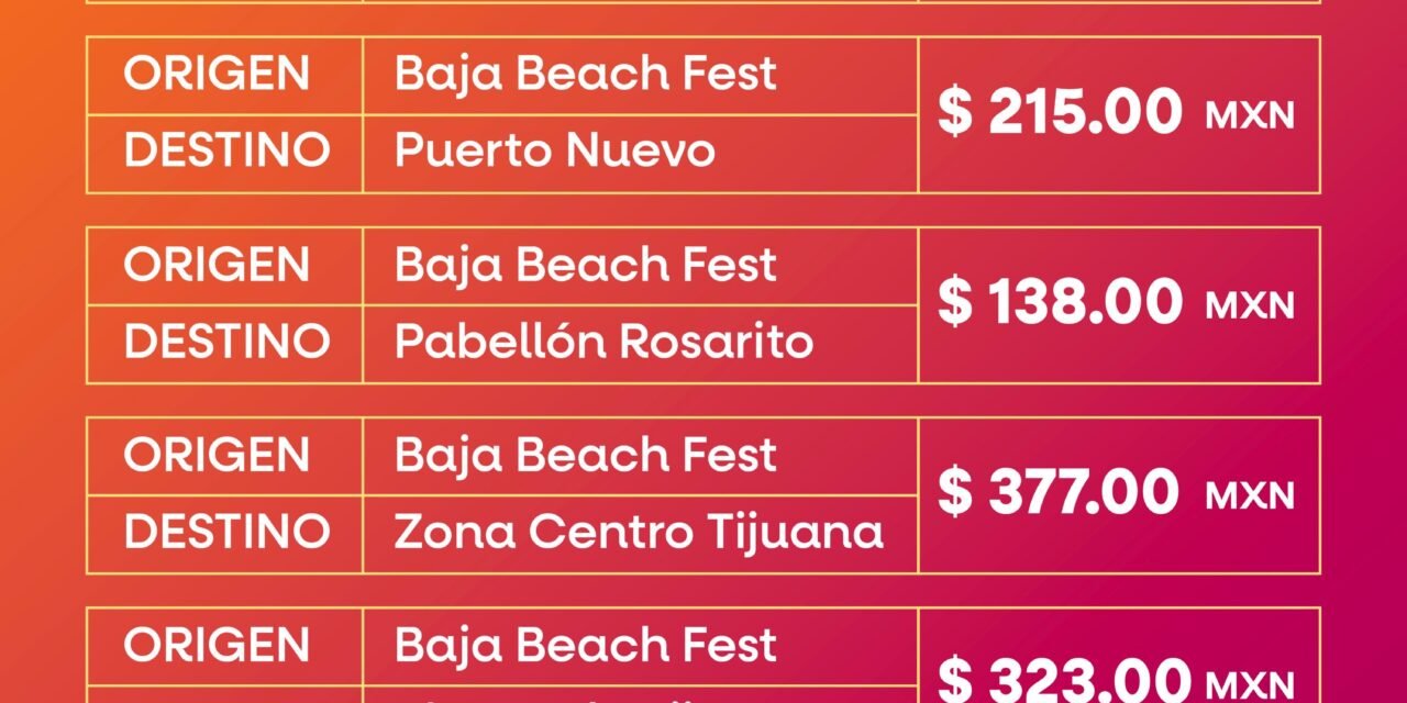 IMOS implementa medidas para una movilidad segura y eficiente en Rosarito
