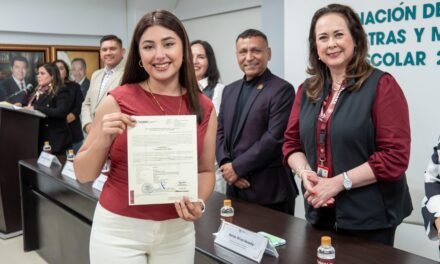 Asignan plazas a maestras y maestros del Sistema Educativo Municipal