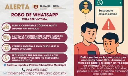Emite SSPCM recomendaciones para prevenir el robo de cuentas de WhatsApp