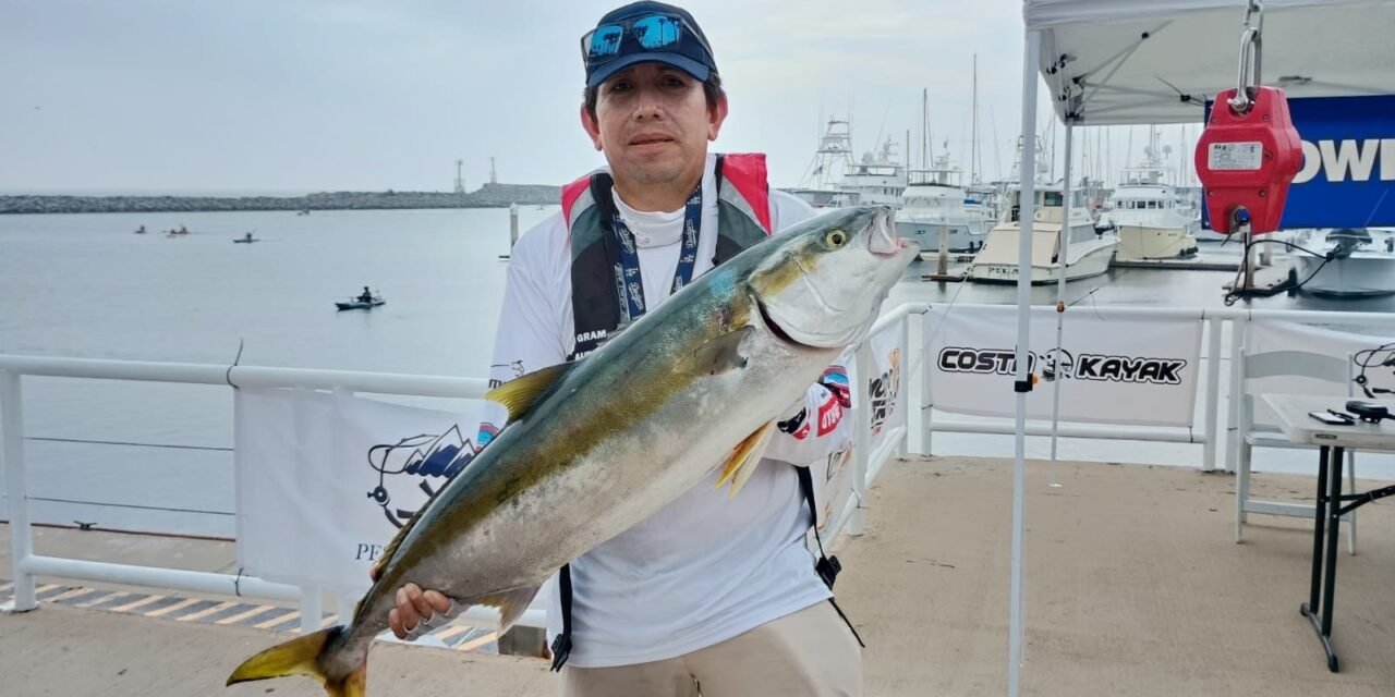 CAPTURAN GRANDES JURELES EN TERCER TORNEO DE PESCA DEPORTIVA EN KAYAK