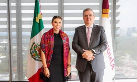 COINCIDEN GOBERNADORA MARINA DEL PILAR Y SECRETARIO MARCELO EBRARD EN FORTALECER ATRACCIÓN DE INVERSIONES PARA BC