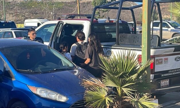 Resguarda y brinda protección Policía Municipal de Tijuana a dos menores que habían huido de sus domicilios
