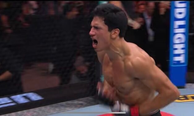 Orgullo tijuanense: Santiago Luna gana en su debut en la UFC