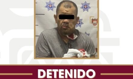 Aseguran elementos de la SSPCM a objetivo prioritario en distrito Sánchez Taboada