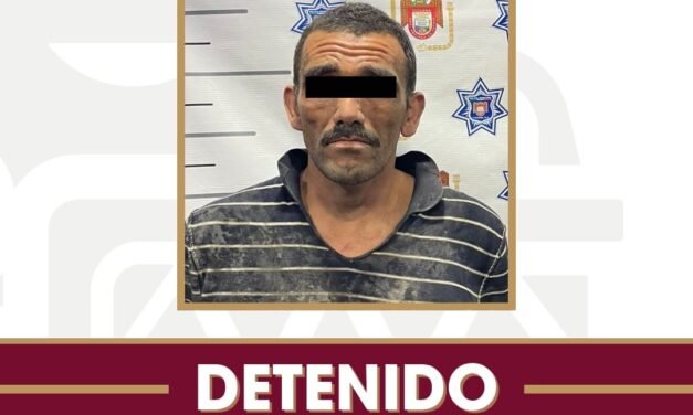 Asegura Policía Municipal de Tijuana a presunto responsable por intento de robo y daños en propiedad ajena