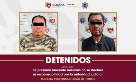 Arrestan a dos personas que contaban con órdenes de aprehensión activa