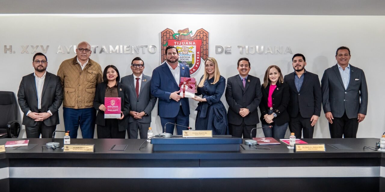 Presenta Sindicatura Procuradora del XXV Ayuntamiento de Tijuana primer informe de actividades ante Cabildo