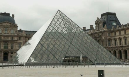 De película: así robaron al Museo del Louvre a plena luz de día