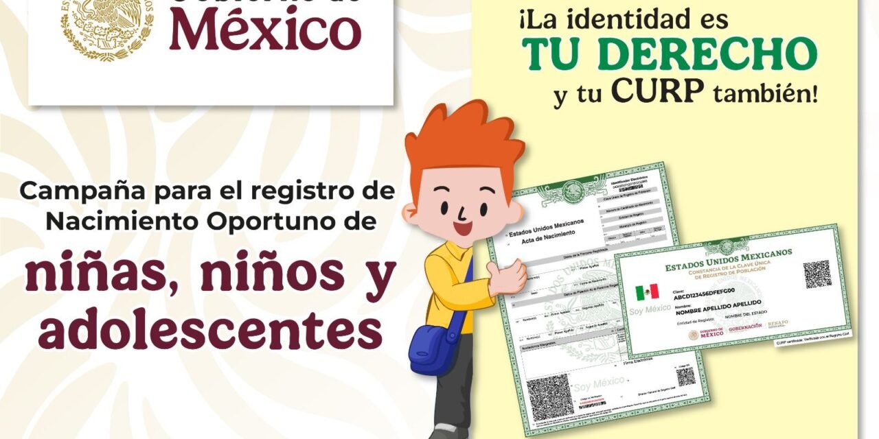 INVITAN A PARTICIPAR EN LA CAMPAÑA »REGISTRO OPORTUNO»