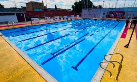 Reabren alberca de la Unidad Deportiva Reforma, tras finalizar trabajos de rehabilitación