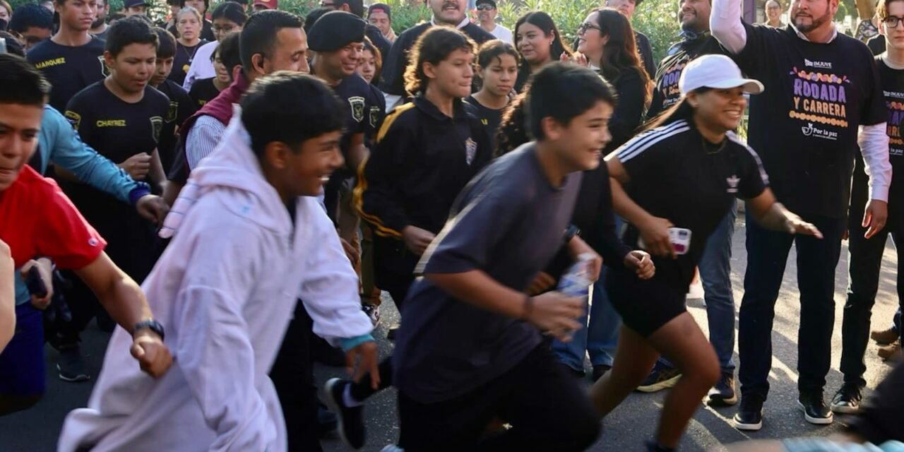Así se vivió la ‘Rodada y Carrera por la Paz y contra las Adicciones’ en Tijuana