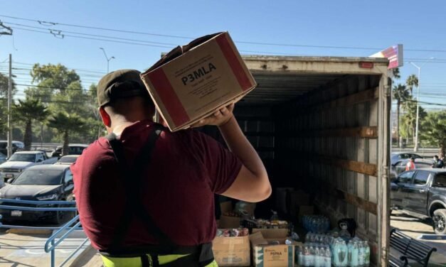 Recauda DIF Tijuana más de 12 toneladas en apoyo a familias afectadas por lluvias en el centro del país