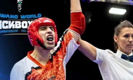 Héctor Solorio gana medalla de oro en el Mundial de Kickboxing en Abu Dabi