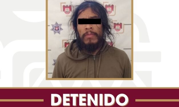 Arresta Policía Municipal a sujeto tras agredir a su madre