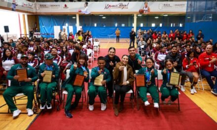 DISTINGUE BC A DEPORTISTAS DE BC POR SU DESEMPEÑO EN PARALIMPIADA CONADE Y JUEGOS PARAPANAMERICANOS 2025