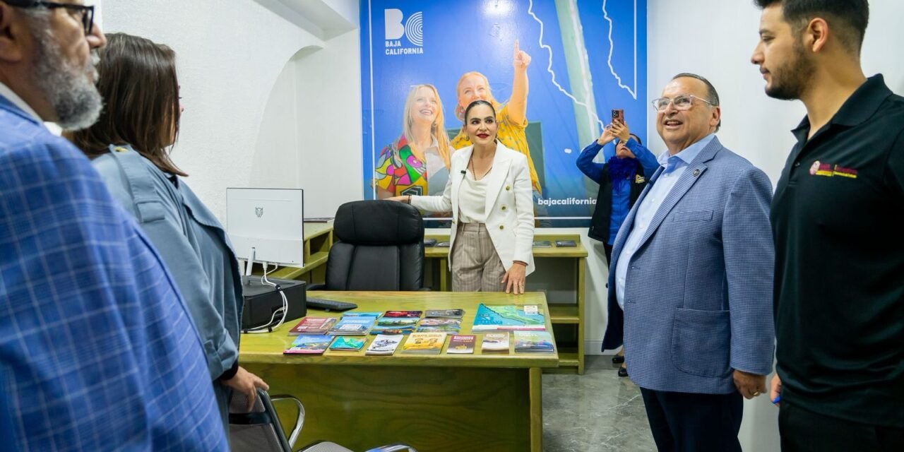 INAUGURA TURISMO MÓDULO DE ATENCIÓN EN CANACO TIJUANA