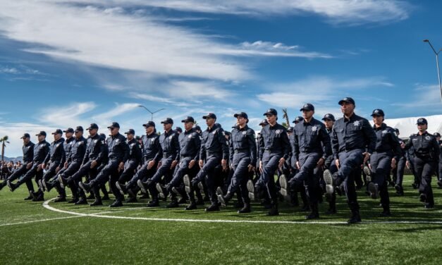 Se gradúan nuevos elementos policiacos en BC