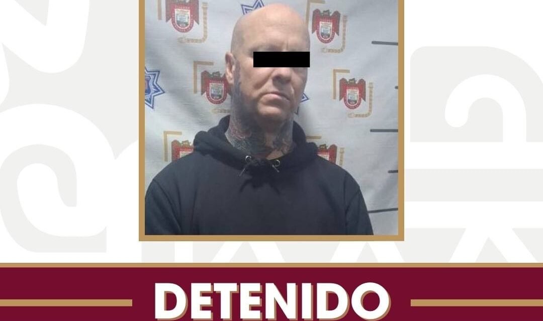 Asegura Policía Municipal a hombre por presunta agresión y privación de libertad en Zona Centro