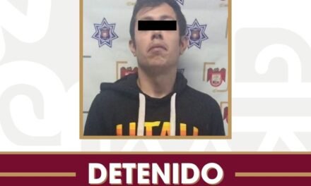 Arresta Policía Municipal a hombre por allanamiento y agresión contra su ex pareja