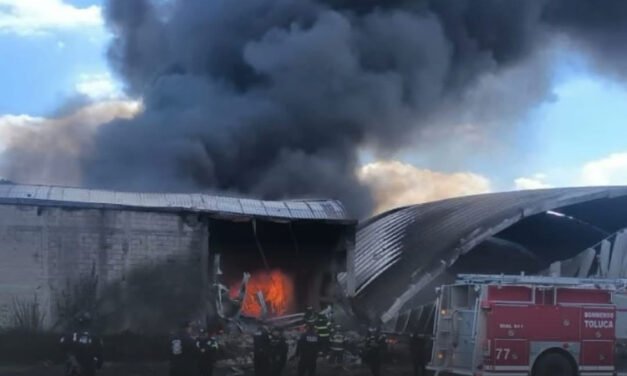 Accidente aéreo  en Toluca deja seis fallecidos