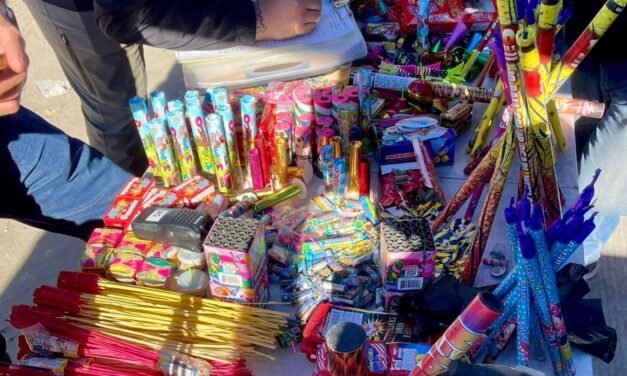 Decomisa Gobierno Municipal más de 46 kilogramos de pirotecnia durante operativos en las nueve delegaciones