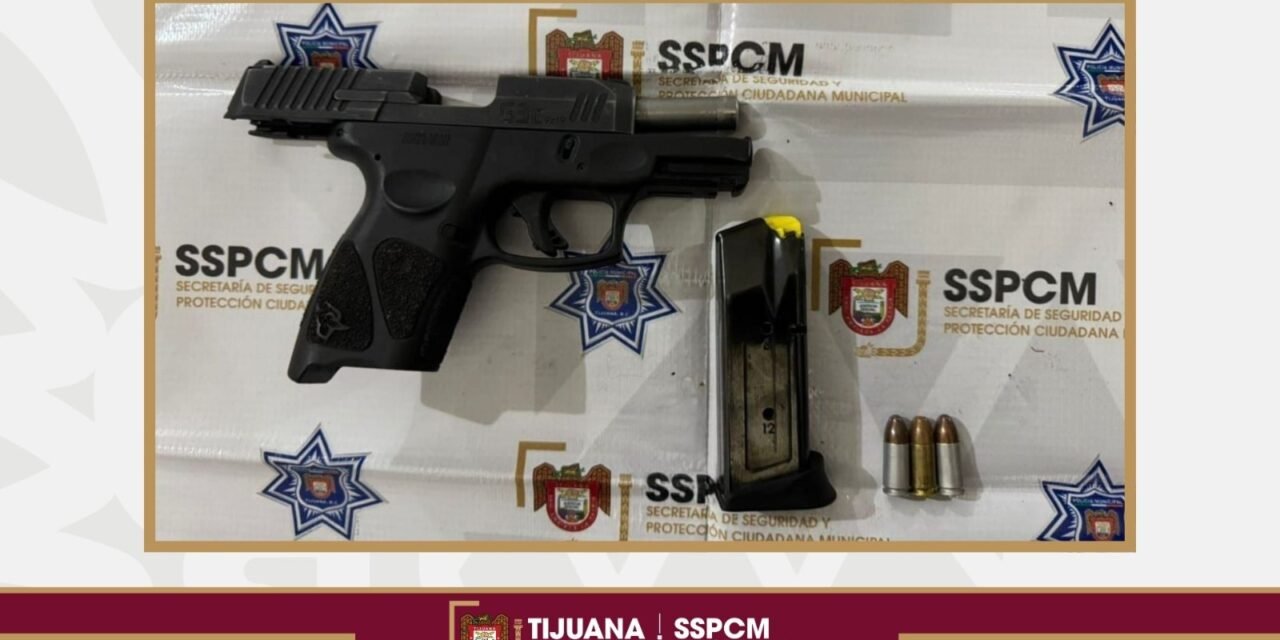 Detiene Policía Municipal a dos personas tras ataque con arma de fuego en la Zona Centro