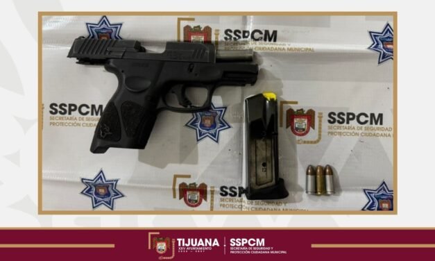 Detiene Policía Municipal a dos personas tras ataque con arma de fuego en la Zona Centro