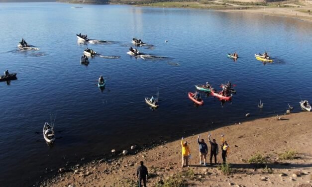 EXITOSO TORNEO DE PESCA DEPORTIVA CON CAUSA EN LA PRESA “ABELARDO RODRÍGUEZ