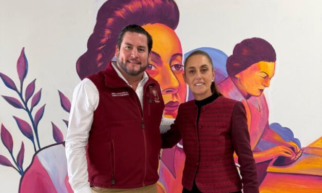 Acompaña Ismael Burgueño a la presidenta Claudia Sheinbaum a la inauguración de la primera parte del Viaducto Elevado