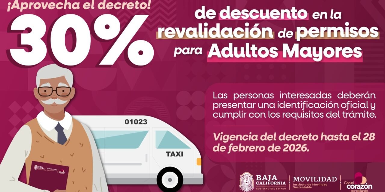 IMOS INVITA A LOS ADULTOS MAYORES A APROVECHAR EL DECRETO VIGENTE PARA LA REVALIDACIÓN DE PERMISOS