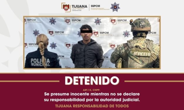 Detiene Policía Municipal a menor armado y con droga tras proferir amenazas de muerte