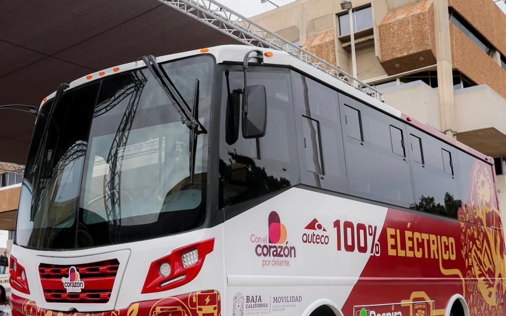 PONE EN MARCHA GOBERNADORA PRIMERA RUTA DE TRANSPORTE ELÉCTRICO EN MEXICALI