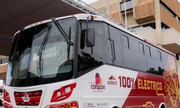PONE EN MARCHA GOBERNADORA PRIMERA RUTA DE TRANSPORTE ELÉCTRICO EN MEXICALI