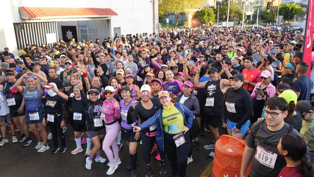 Conmemora SSPCM el Día Internacional del Policía con tradicional carrera de 5k donde participan más de 2 mil 200 corredores