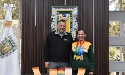 Triunfa estudiante de UABC en los Open Masters Games 2026