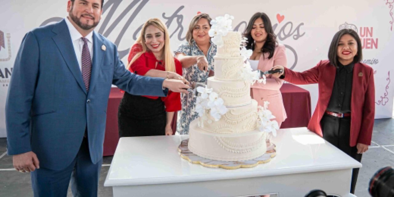 Casi 2 mil parejas se unen en Matrimonios Colectivos 2026 en la Avenida Revolución