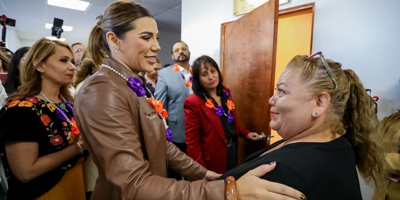 REFRENDA GOBIERNO DE MARINA DEL PILAR ACCESO A LA JUSTICIA PARA LAS MUJERES CON ATENCIÓN INTEGRAL DEL CEJUM LAS 24 HORAS
