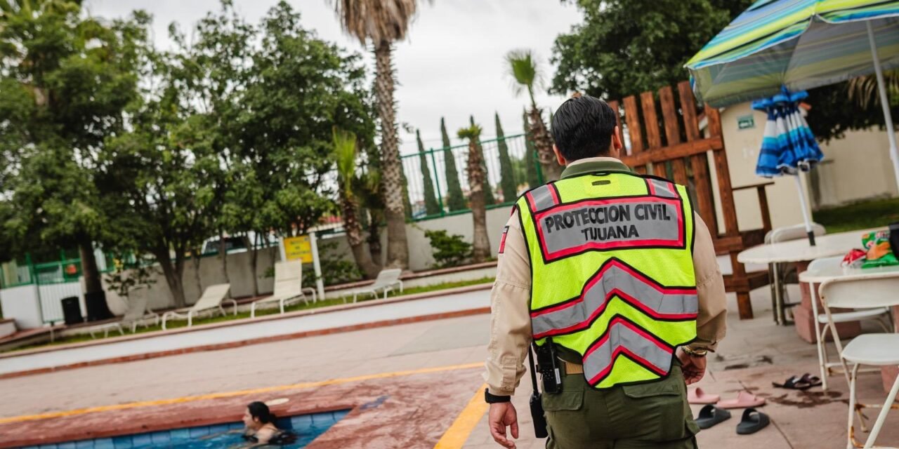 Impulsa Gobierno de Tijuana programa ‘Zona Segura’ con supervisión en albercas y balnearios